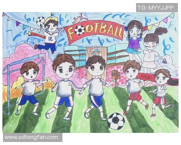 足球明星的魅力与激情主题绘画作品展现艺术与运动的完美结合
